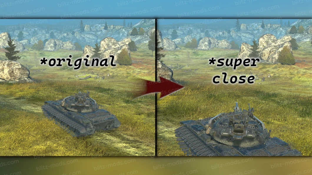 Adjusted Battle Camera: "Super" Close