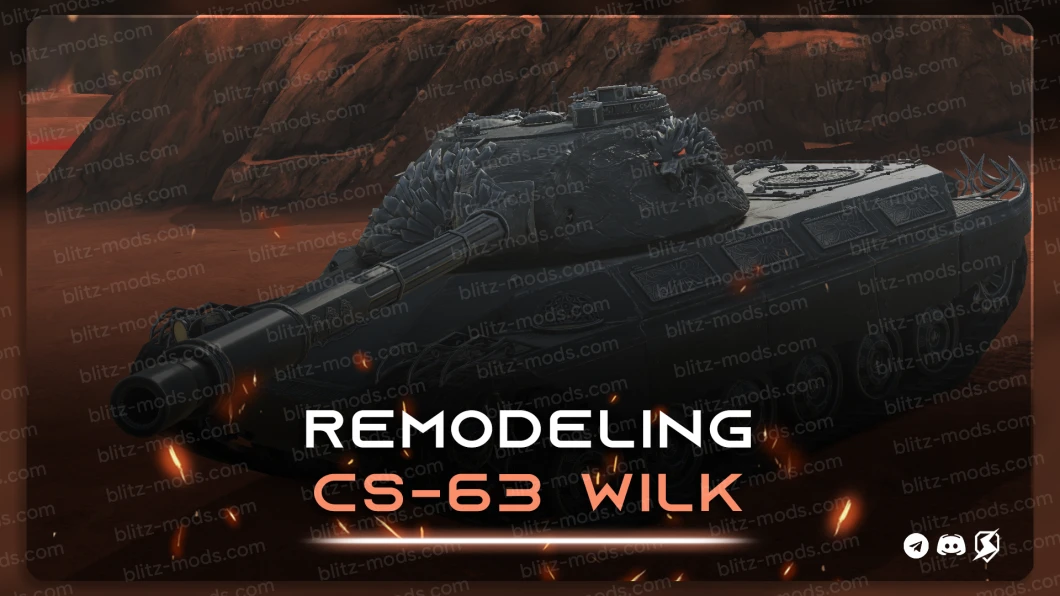 Remodeling CS-63 "WILK"